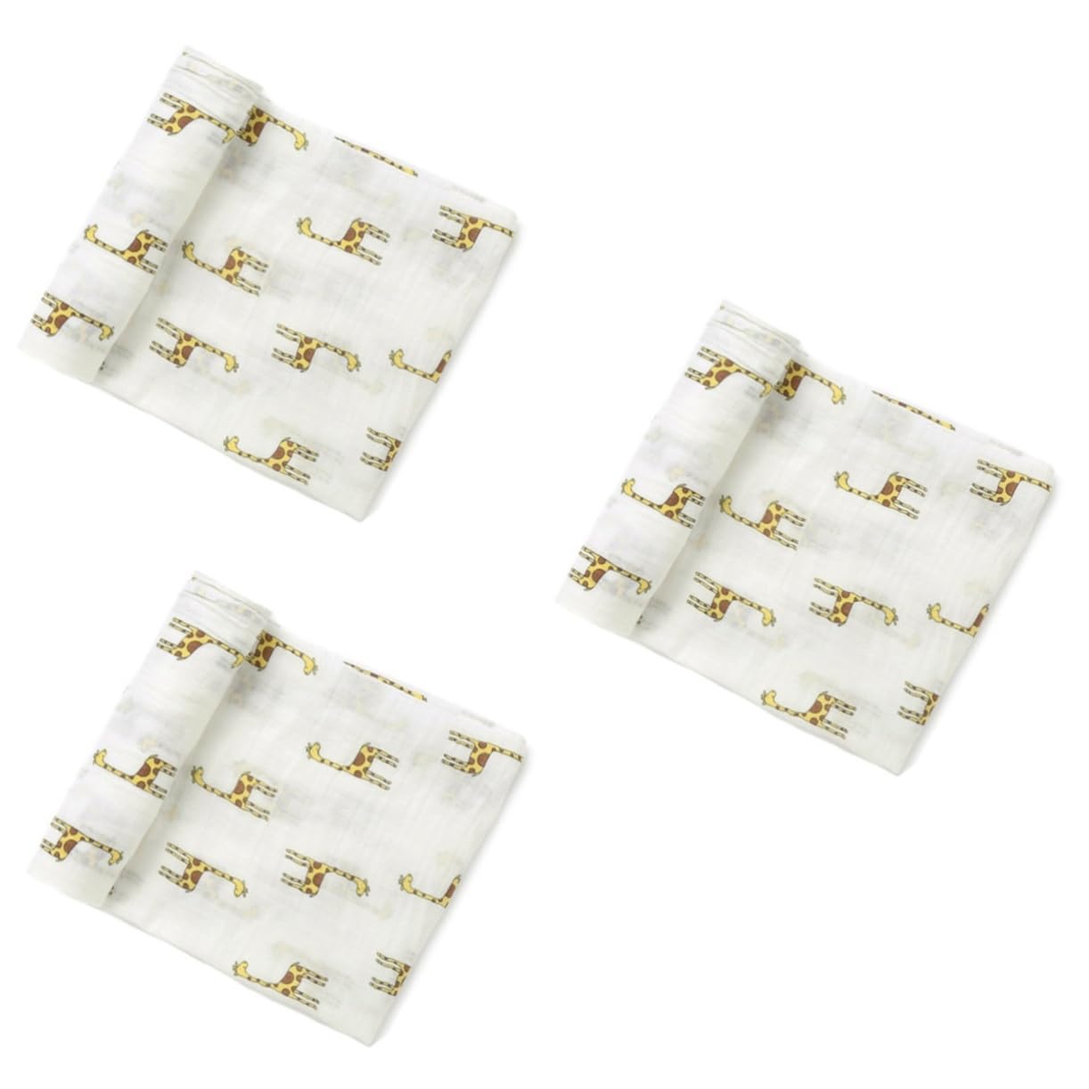 BESTonZON 3 Pz coperta infantile gli elementi essenziali del bambino devono avere coperta per bambini in mussola asciugamano fasciare coperta di mussola coperta per neonati ragazza necessità