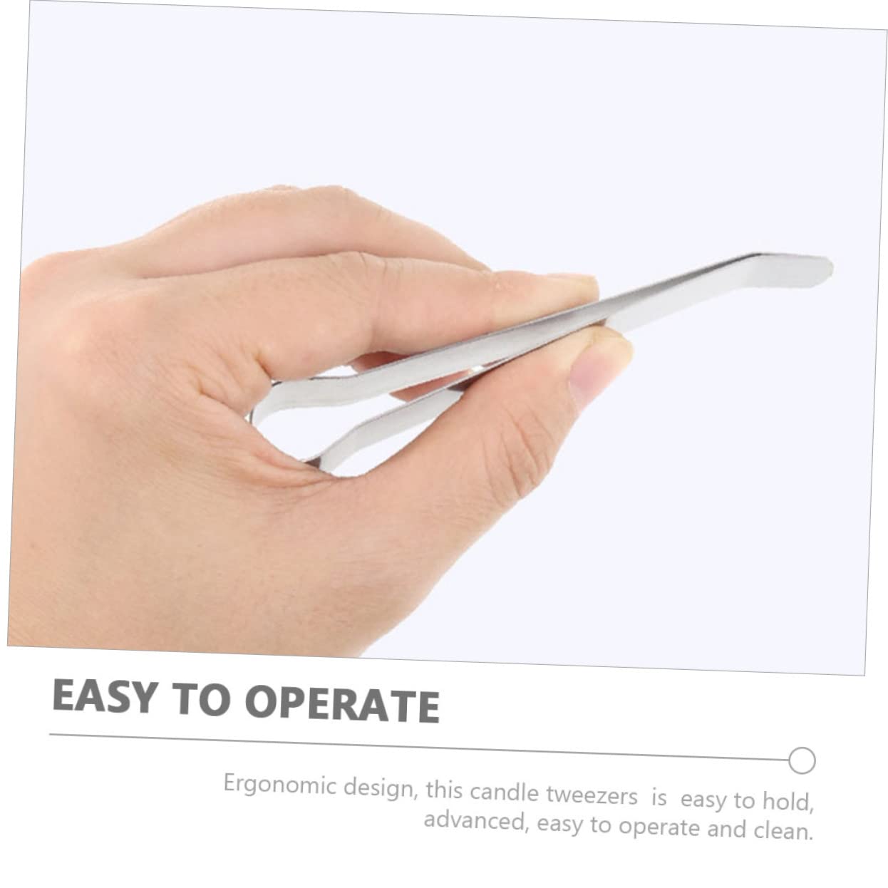 ERINGOGO 6pcs Stainless Steel Candle Wick Trimmers Essential Tool for Safely Extinguishing Wicks and Prolonging Candle Life