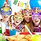 Hifot Tiermasken für Kinder Einhorn Maske Blanko Bemalen Kinder Masken zum Bemalen Tiermasken zum Ausmalen für Kinderparty Spiele Bastelset Kindergeburtstag Basteln (9 Stücke)
