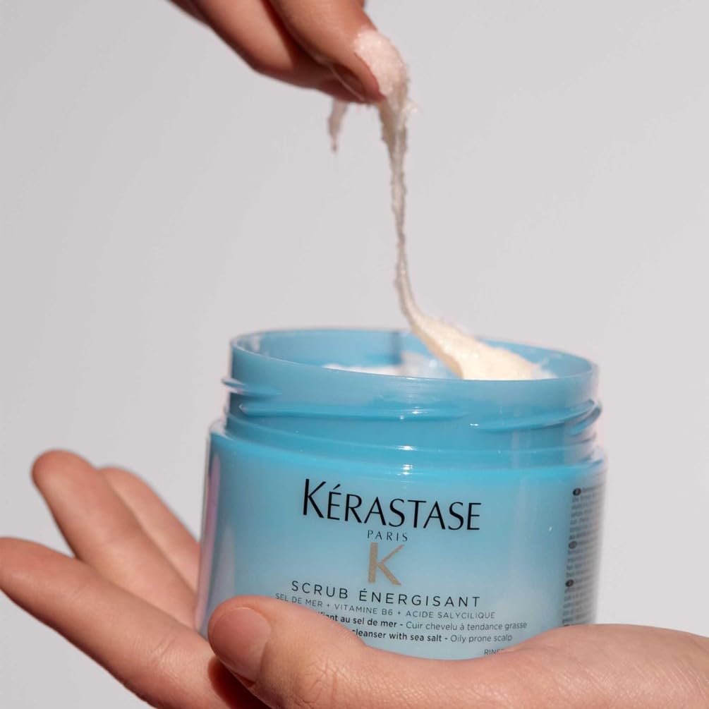 Kérastase, Fusio Scrub, Scrub Purificante, Per Capelli & Cuoio Capelluto Grassi, Gommage Énergisant, 250 m