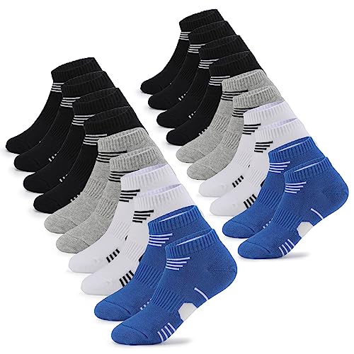 4 Paar Schulkind Socken Mit Regenbogen - Kinder Socken Für Schule & Sport