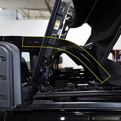 IAG Performance Roll Bar Paint Protection Film (PPF) Kit for Ford Bronco 2021+ (4 Door Soft Top Only)