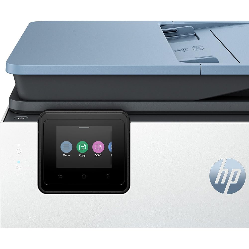 HP OfficeJet Pro 8135e 40Q47B, Impresora multifunción de inyección de Tinta A4 a Color, a Doble Cara automática, 20 ppm, Wi-Fi, Smart, 3 Meses de Tinta instantánea incluida, Gris