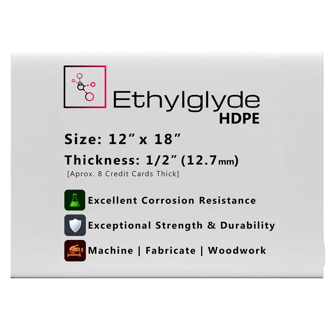 Natural HDPE Sheet. Starboard Texture, Marine Board, Cutting Board, High Density Polyethylene Plastic Sheet, DIY Project Material. Nominal Cut +(-) 1/