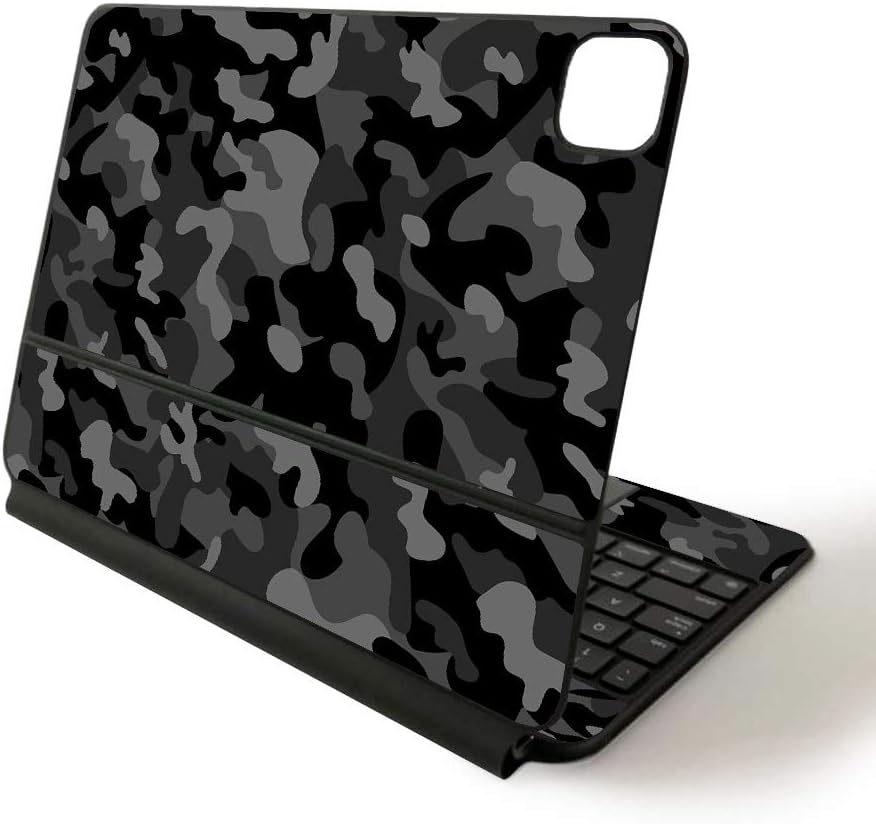 MightySkins Skin for Apple Magic Keyboard for iPad Pro 11-inch (2020) - Sushi | Protective, Durable, and Unique Vinyl Decal wrap Cover, Black Camo (APIPSK1120-Black Camo)