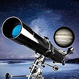 Grandes ideas para regalos, el telescopio es un regalo perfecto de Navidad o cumpleaños para niños o astrónomos principiantes.les ayuda