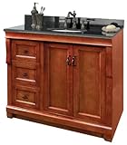 Foremost NACA3621DL 36-Inch Naples Vanity, Warm Cinnamon
