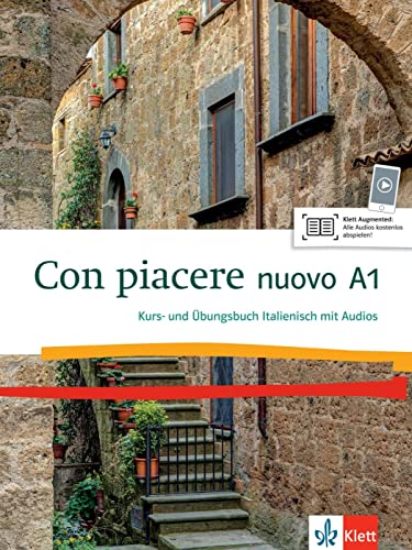 Preisvergleich Produktbild Con piacere nuovo A1: Kurs- und Übungsbuch mit Audios