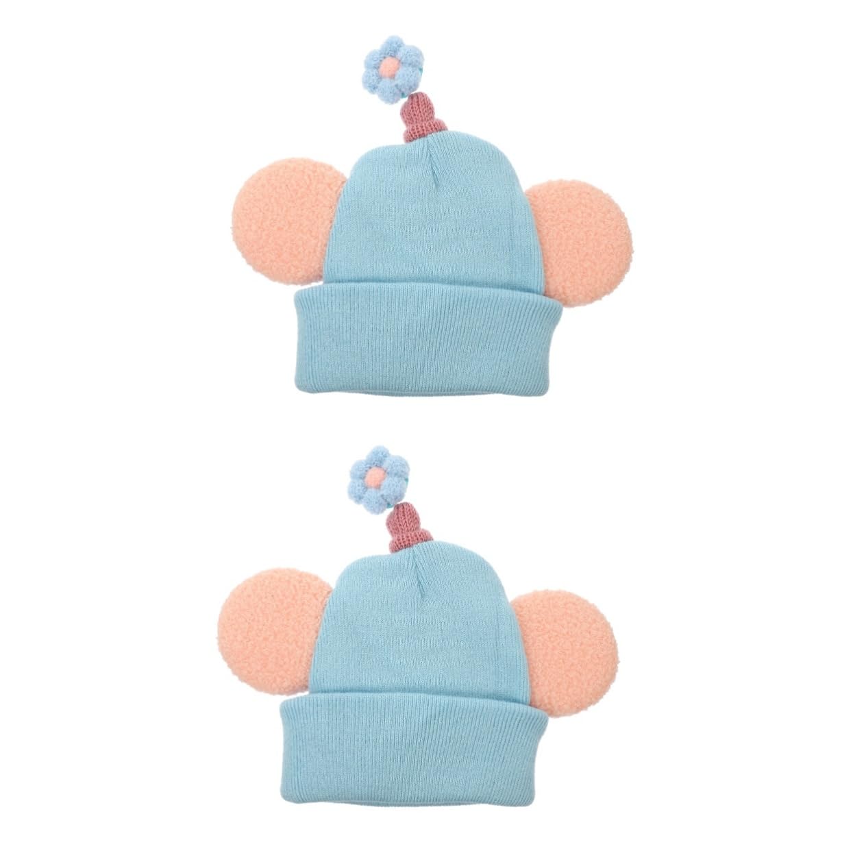 VANZACK 2pièces Casque De Ski Décoratif Élastique Couverture De Casque Cartoon Lavable pour Sports Hiver Et Activités Extérieures