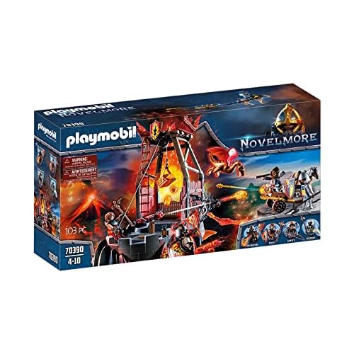 PLAYMOBIL Novelmore 70390 Lavamine, Für Kinder von 4-10 Jahren