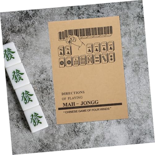 Guía de Instrucciones Mahjong Chino Vintage miniatura 5