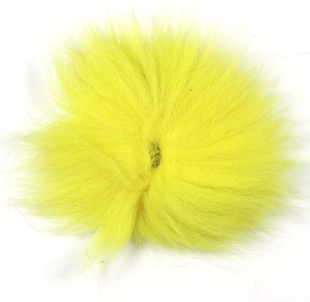 7-Piece 7-Color Arctic Fox Tail Hair Fly Tying Material - for Making Streamer Flies, Tube Flies, Saltwater Deceivers & Sunray Shadow Lures