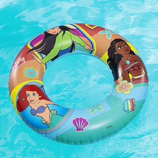 Trade Shop - Bestway Salvavidas Donut Inflable Disney Princesas Niños Niños 3-6 Años -