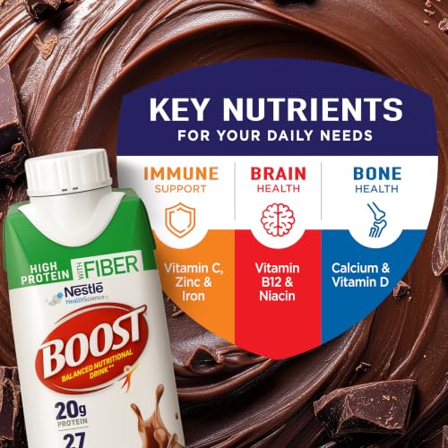 BOOST High Protein with Fiber Nutritional Drink
