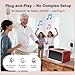VigorKeeper Simple Music Player for Dementia Alzheimer's Seniors, Easy to Use Music Box for Elderly Parents, Large On/Off Button, Plug-and-Play, One-Touch Play, Loud Sound, 32GB TF Card