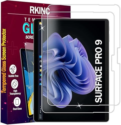RKINC Protector pantalla [2 Piezas] para Surface Pro 9/Pro 9 5G 2...