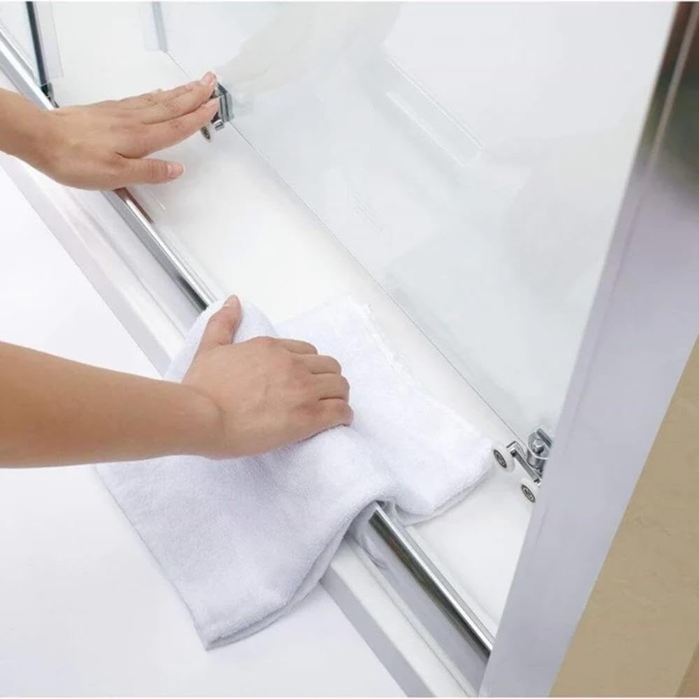 Box Doccia 80x80 Apertura Angolare Altezza 200cm In Cristallo Temperato Trasparente Profilo Cromato – Frascio