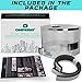 OMPERIO Smart Meter Cover RF-Radiation Shield Guard EMF Protection, Reduces EMF RF and 5G, Stainless Steel 316 Faraday Cage (Designed in USA by OMPERIO® Family Brand)