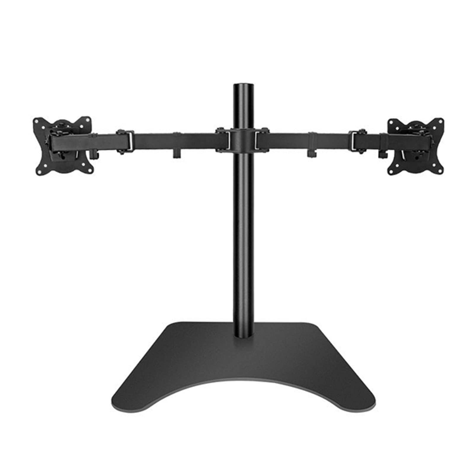 asdchZen Dual Monitor Desk Mount For 20 To 27 Inch,Heavy Duty Fully Adjustable Monitor Stand For 2 Two Monitor,Max 100X100Mm