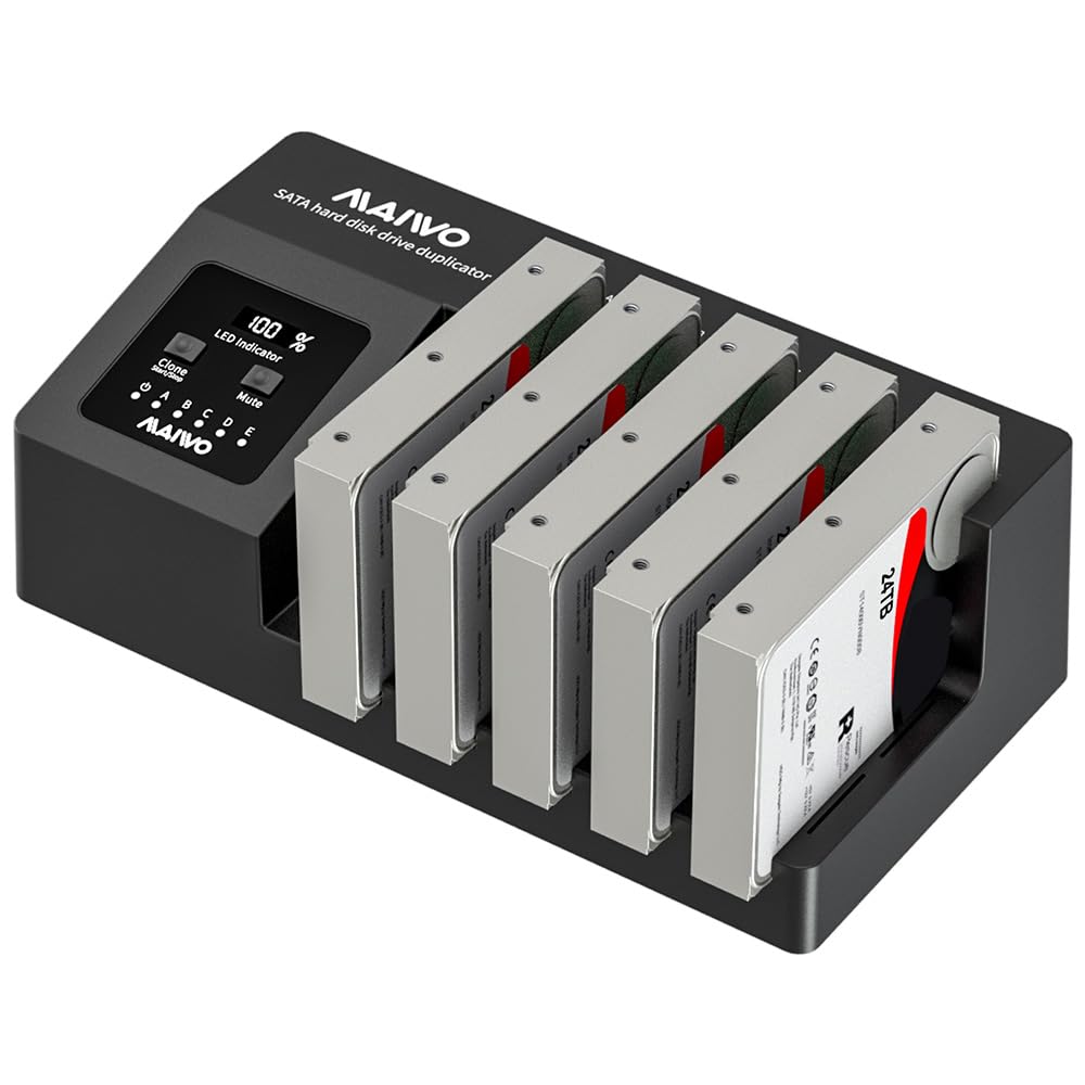 Amazon.com: MAIWO 5 Bay Hard Drive Docking Station with Offline