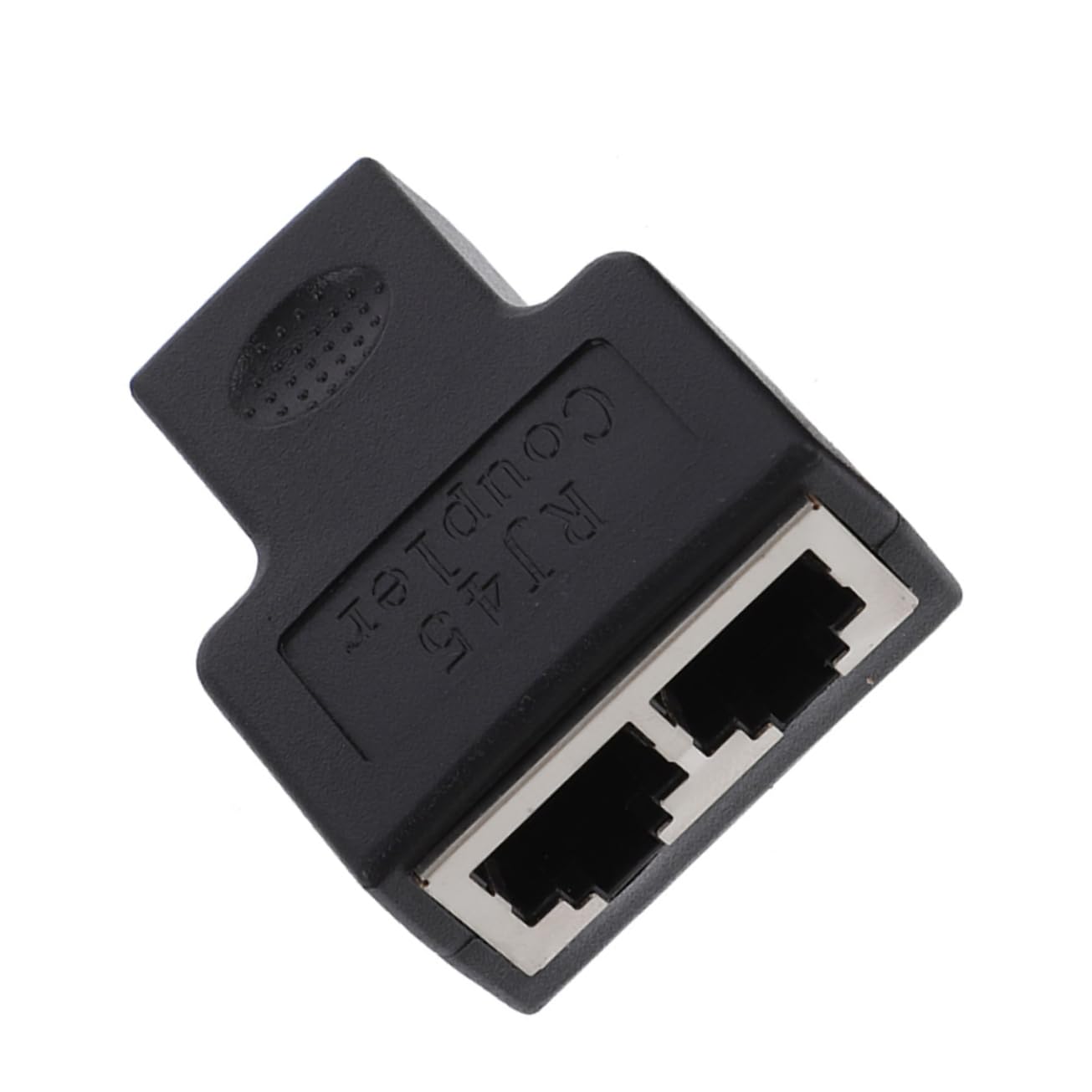 HOMSFOU Ethernet Splitter Adapter to Port Network Connector for Dual Device for Access for Use