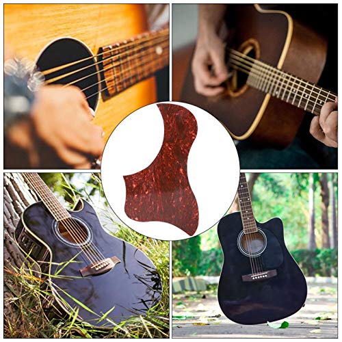 Guitare Pickguard Guitare Acoustique Pickguard Autocollant Auto-Adhésif Écaille de Tortue Rouge Canard Forme Garde… - Les Beatles, Paul McCartney, John Lennon, RIngo Starr, George Harrison Guitare Pickguard Guitare Acoustique Pickguard Autocollant Auto-Adhésif Écaille de Tortue Rouge Canard Forme Garde… – Image 6
