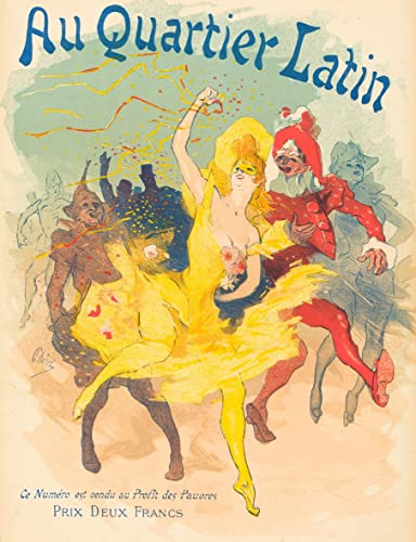 Impression d'affiches Jules Chéret Au Quartier Latin Toile 60x90cm