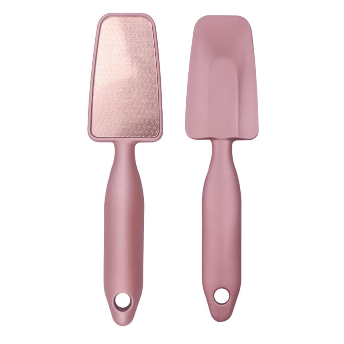 FRCOLOR 3pezzi Raspa Piedi Multifunzionale Inossidabile Rosa Rimuovi Calli e Secca Per Dei Piedi Facile Da Usare e Durevole