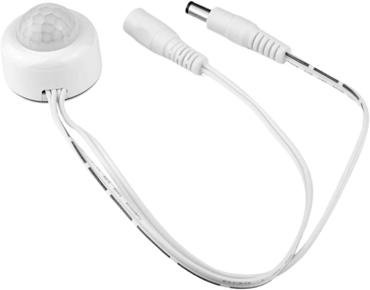 1pcs PIR Motion Sensor Light Switch 12V - 24V Automatic Infrared Motion Sensor Switch for LED Strip Light(TDL2025-White Body)