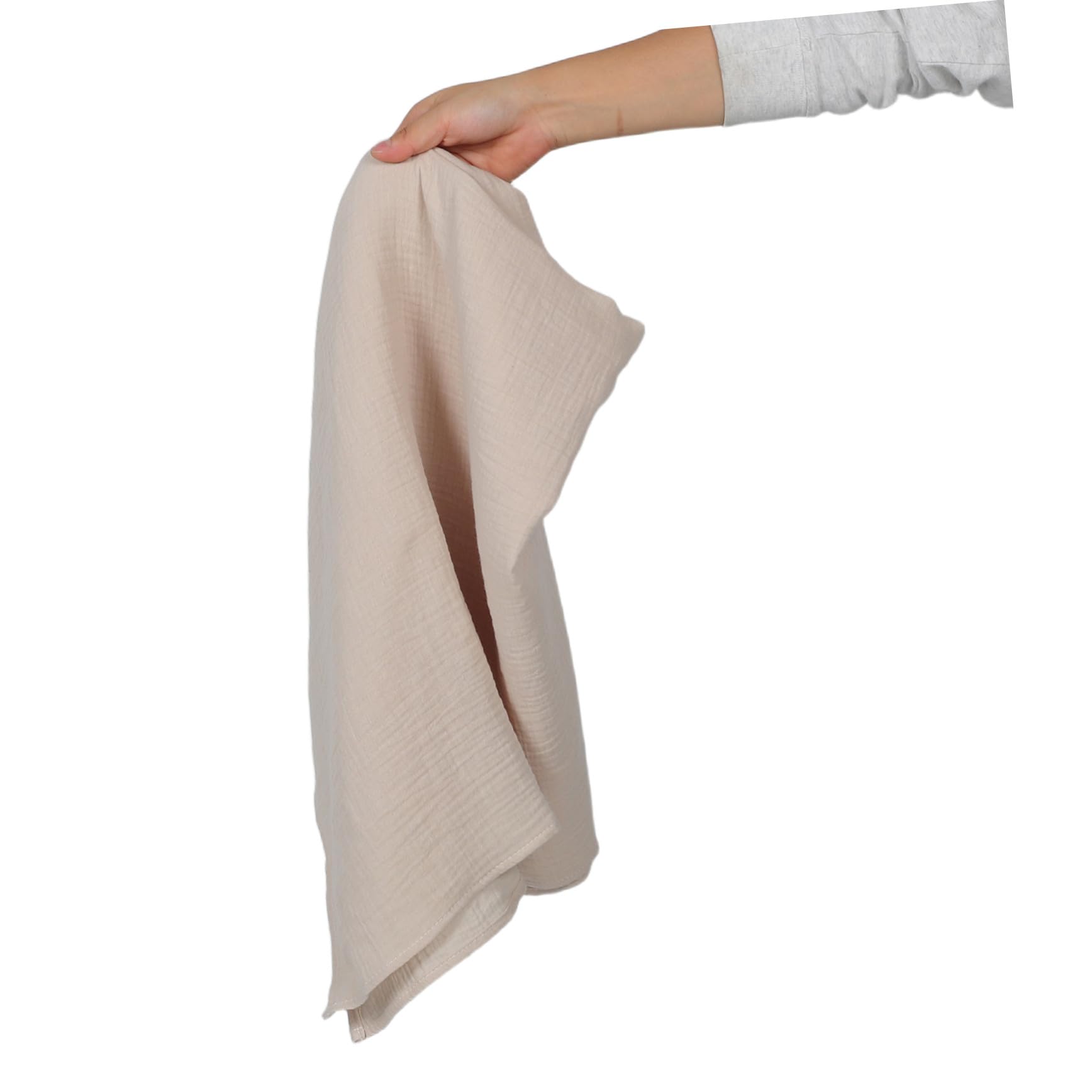 Kisangel Manta Envolvente para Recién Nacido 3 Piezas de Muselina | Tejido de Hilo Suave y Transpirable, Diseño de Cobertura Amplia, Estilo Minimalista