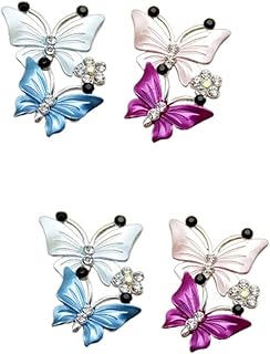 Totority 4 Peças Difusores De Carro Perfume Para Ventilação De Ar Para Óleos Essenciais Difusor De Óleo Essencial De Carro Clipe De Ventilação Medalhão Difusor De Ar Para Óleos Essenciais