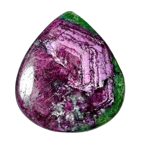 Rubis naturel zoïsite poire pour créer vos colliers et pendentifs bohèmes