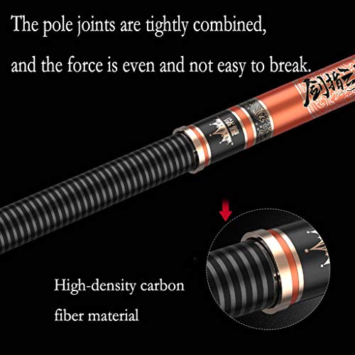 jinyi2016SHOP Angelrute Angel Hand Rod Carbon-Ultra-Light Super Hard Karausche Rod Taiwan Angelrute Hand Rod Angelset… – Bild 7