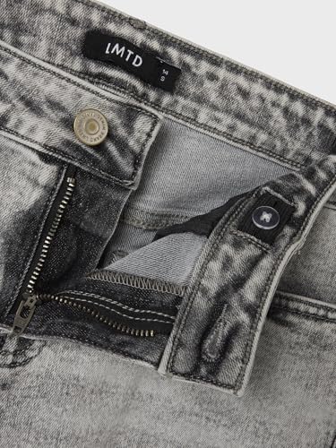 Pantalones vaqueros anchos con acabado premium y tejido denon texturizado 5