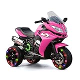 TAMCO Ride on Motorcycle for Kids, 3 Twinkling Wheels Electric Ride on Toy,12 V Kids Motorcycle...