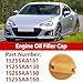 Engine Oil Filler Cap for Subaru Ascent 2019-2025 Fuel Filler Cap Cover for Subaru Forester 2011-2025 Replacement 15255AA161 1Pcs