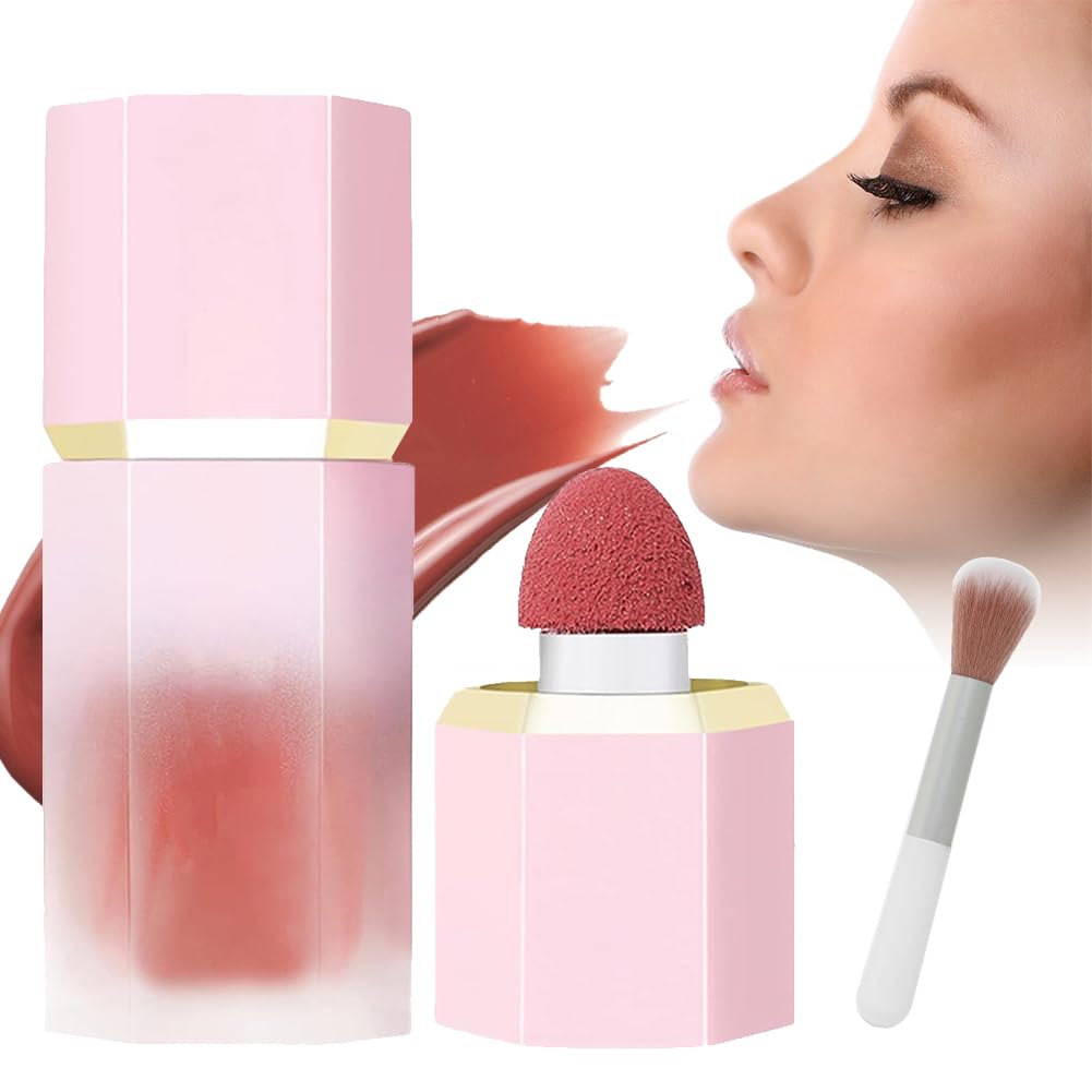 Blush Liquido,Colorete Liquido,Líquido Blush Colorete,Maquillaje Colorete Líquido Crema Gel para Mejillas,Liquid Blush Duradero,Colorete Crema Hidratante para Mejillas,Rouge Cream Tint Peach Blush