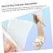 SKISUNO 2pairs Forefoot Gel Pads for Women Comfortable High Heel Cushions Metatarsal Inserts for Pain Relief Breathable and Soft Design Transparent Foot Cushions