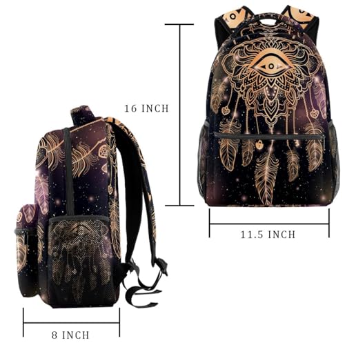 Sac à dos attrape-rêves multicolore idée cadeau originale ado fille