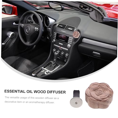 Difusor aromático eléctrico de madera SOLUSTRE para auto y hogar miniatura 7