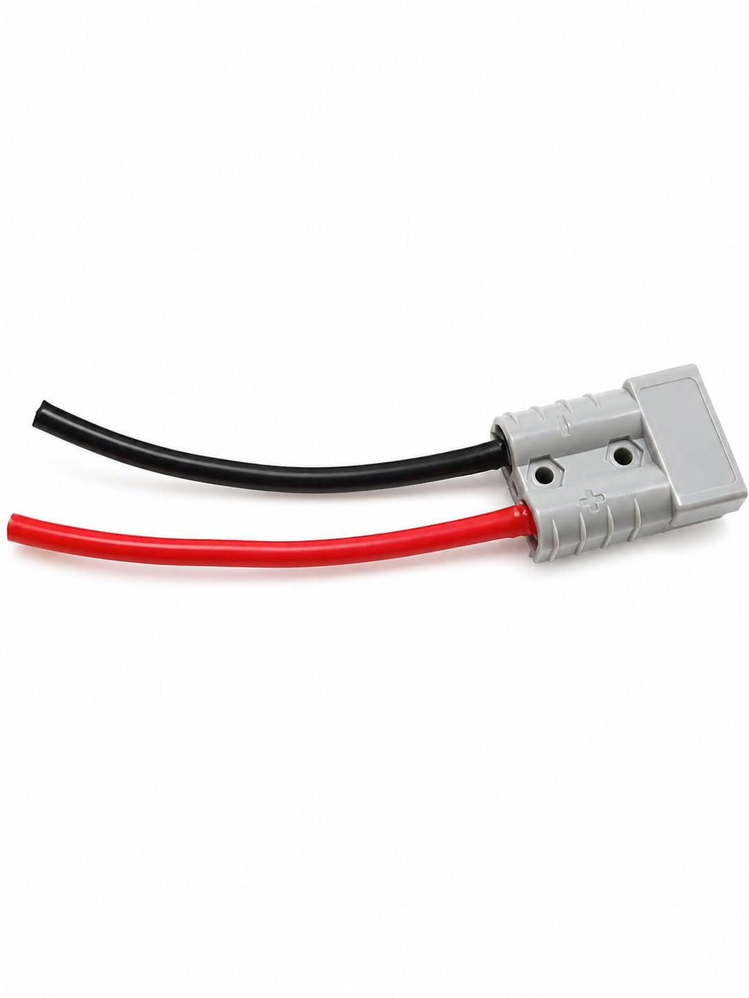 sb50am anderson connector socket with 10mm red and black wire | ev battery compatible, electric vehicle charging, anderson socket, dual wire included, sb50 type