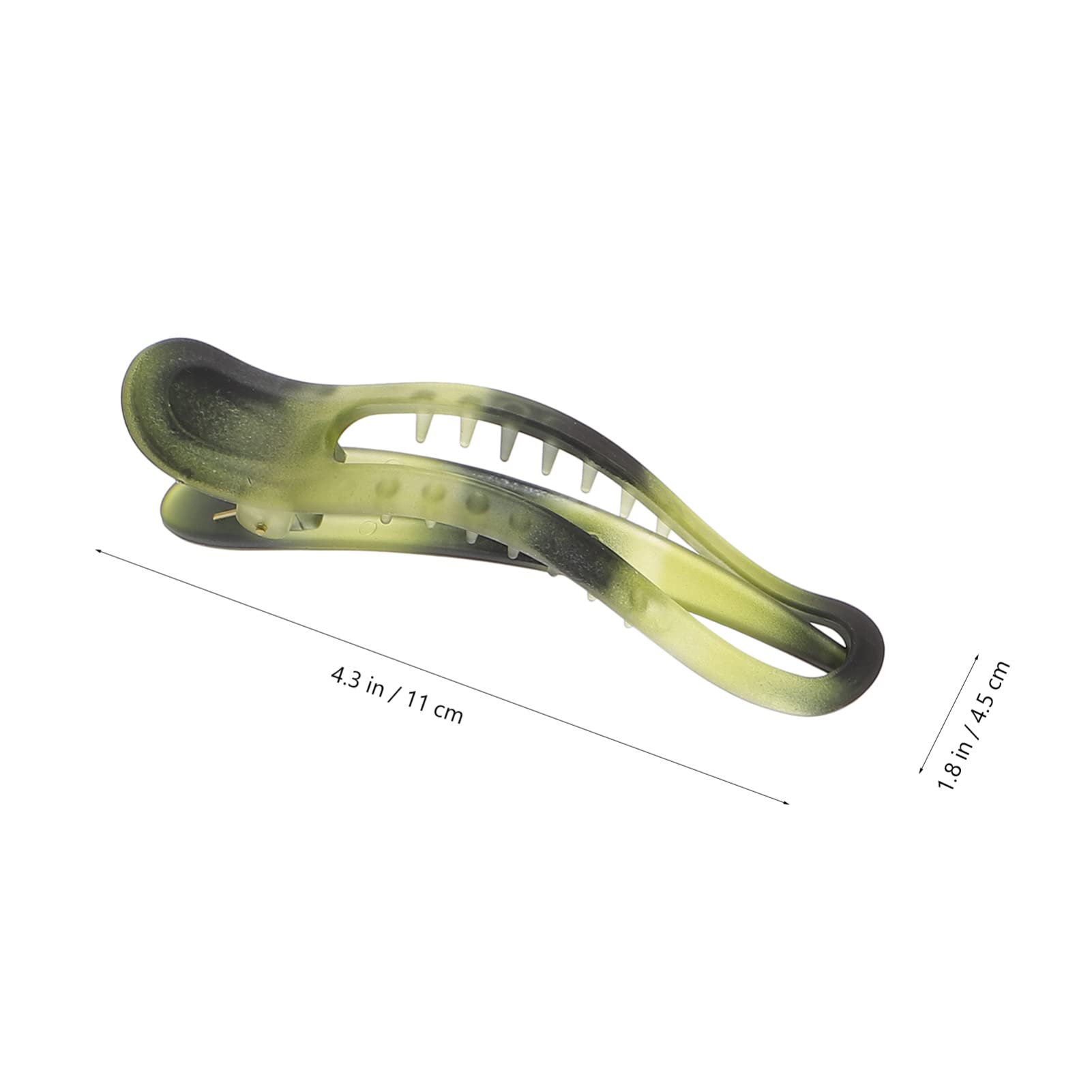 FRCOLOR 25 pz coccodrillo fermagli per capelli decorativi per capelli per donne styling fermagli per capelli per capelli da donna stuoia fermagli per capelli spessi grandi fermagli per capelli in