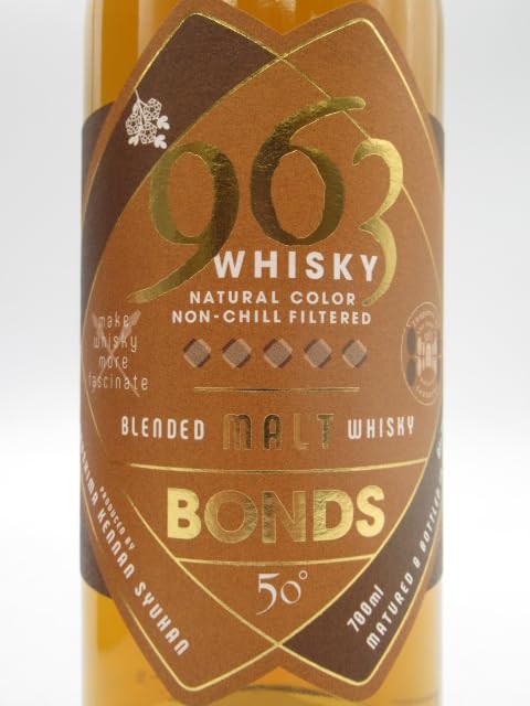 BONDS ブレンデッドモルトウイスキー 50% 963 ブレンデッドモルトウイスキー963 ボンズ FINE BLENDED MALT