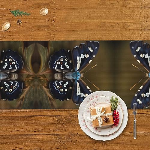 Chemin de table rustique pour une décoration de cuisine chaleureuse et repas de Noël - 4