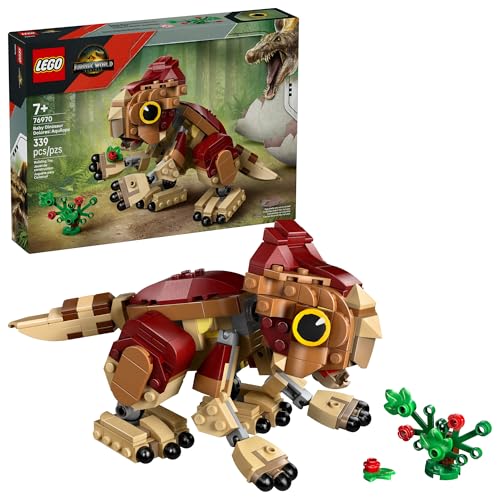LEGO Jurassic World Baby Dinosaur Dolores: Aquilops Kids Toy - Educational and Learning Toy for Girls & Boys, Ages 7+ - Pretend Play Gift Idea for Birthdays - 76970