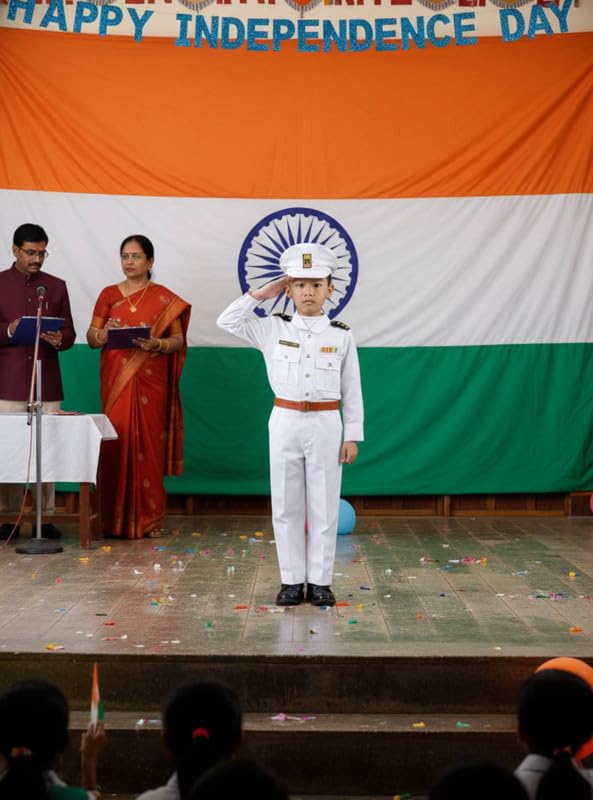 Image of FancyDressWale Community Helper & Career Role Play Costume for Fancy Dress Pilot, Navy, Army, astronaunt, Police Costumes