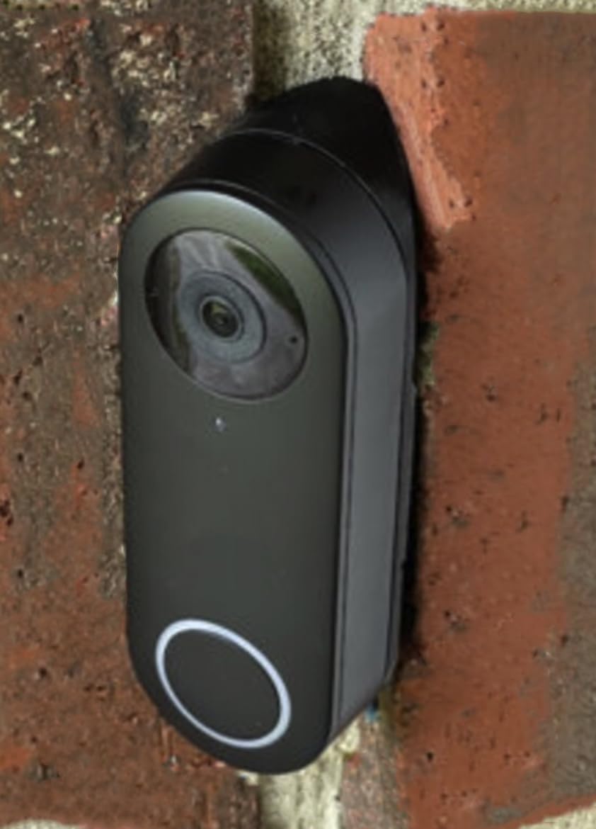 Support d'angle fixe à angle de 30/45 degrés pour sonnette vidéo Reolink 2K filaire PoE WiFi (montage d'angle à 45°) Convient également pour Blink 2ème génération