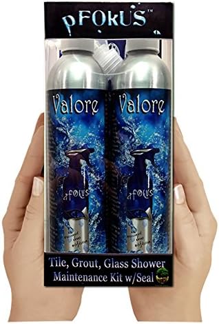 Valore - Shower Glass Cleaner & Sealer to Prevent Water Dots 2-10oz bottles & 1-sprayer. over $50