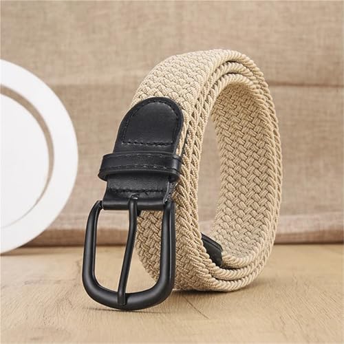 Men'S Casual Woven Elastic Belt For Outdoor Rock Climbing Training Work Men'S Belt Women'S Belt Paired With Jeans Belt4