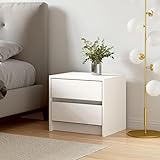 Facile à monter soi-même et surface facile d'entretien : la table de chevet se monte rapidement avec les instructions fournies (français non garanti). La surface laquée se nettoie avec un chiffon humide - Idéale pour une utilisation quotidienne et les maisons avec enfants.